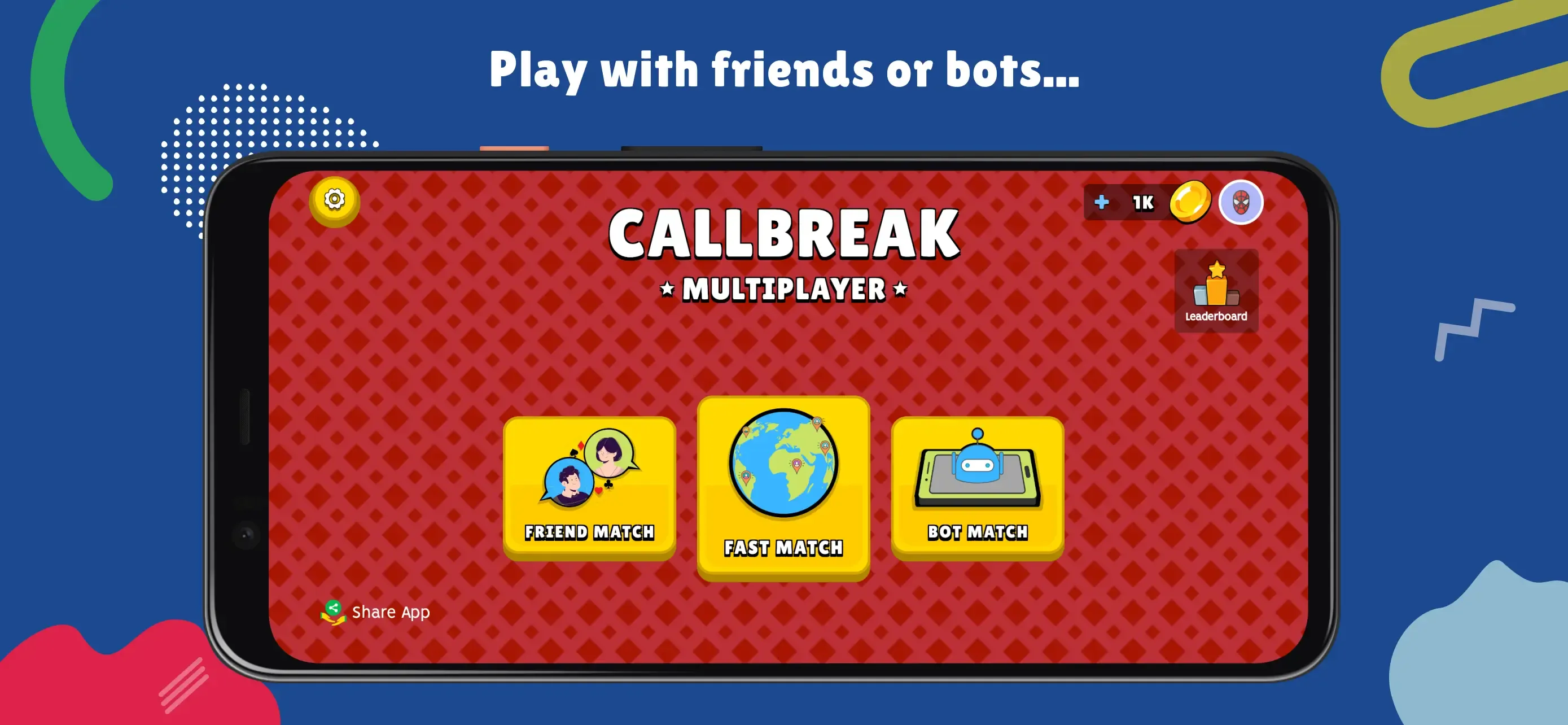 Callbreak Multiplayer screenshot 2