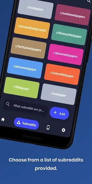 reWalls: Wallpapers from Reddit screenshot 2
