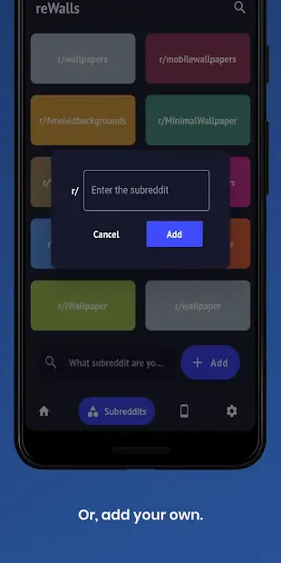 reWalls: Wallpapers from Reddit screenshot 3